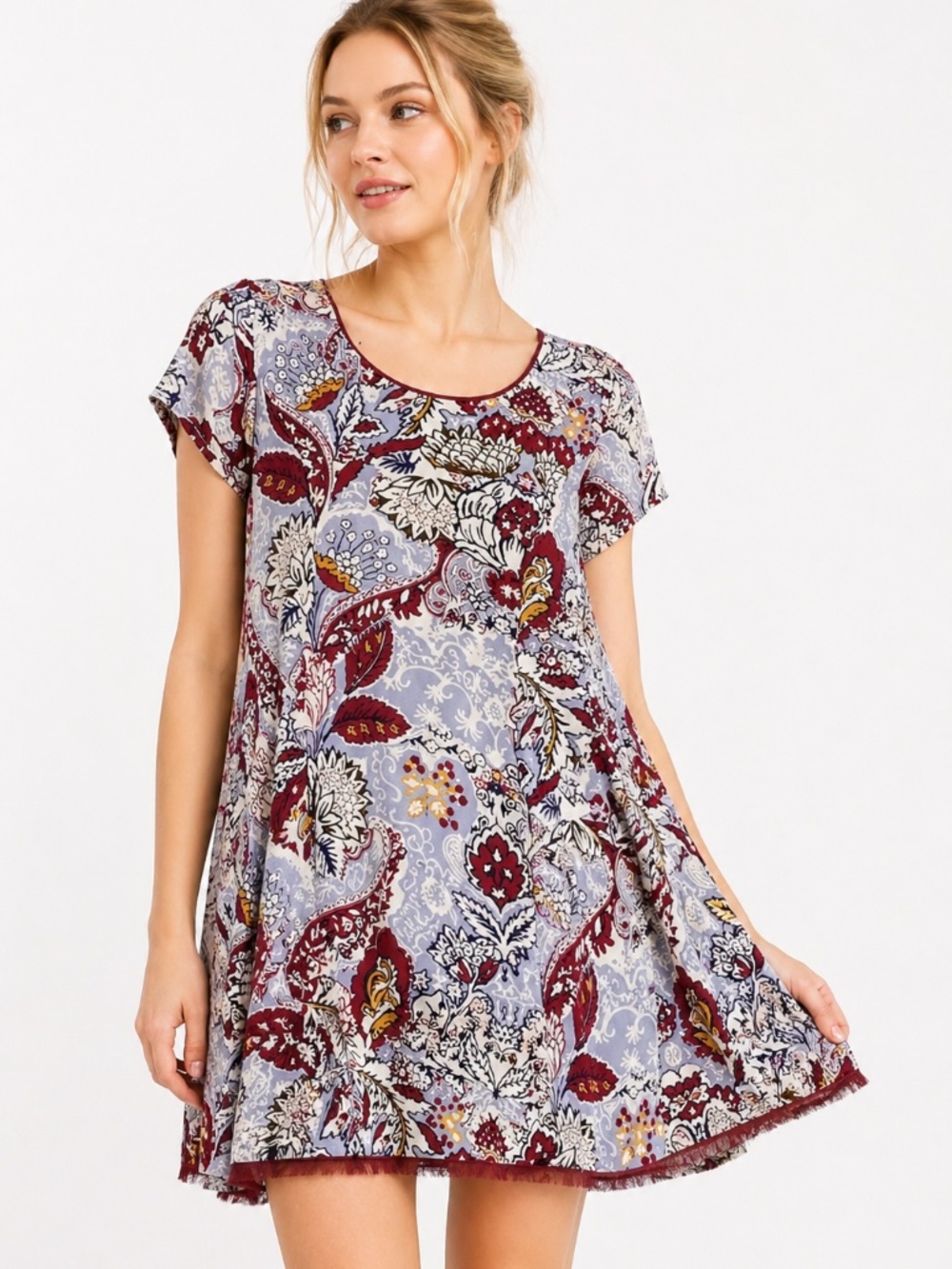 Urban Outfitters Silence + Noise Floral Swing Dress Boho Mini S